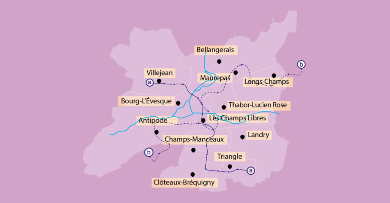 cartographie du réseau